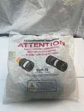 (Qty 2)  Continental Industries SDR 10 Compression IPS Polyethylene End Cap