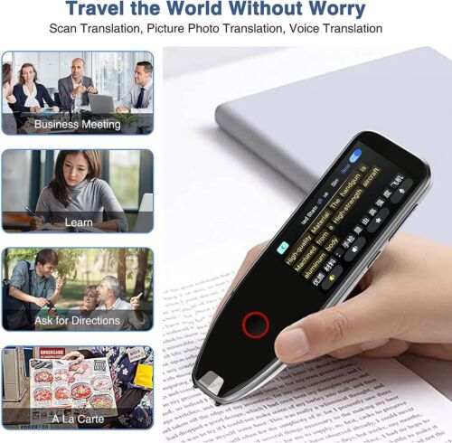 Scan Reader Pen, 113 Languages Translator Pen for Dyslexia, OCR Digital Reading - Picture 3 of 7