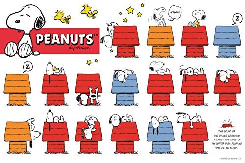 epoch jigsaw puzzle 1000 pieces peanuts snoopy sleepy 11-437