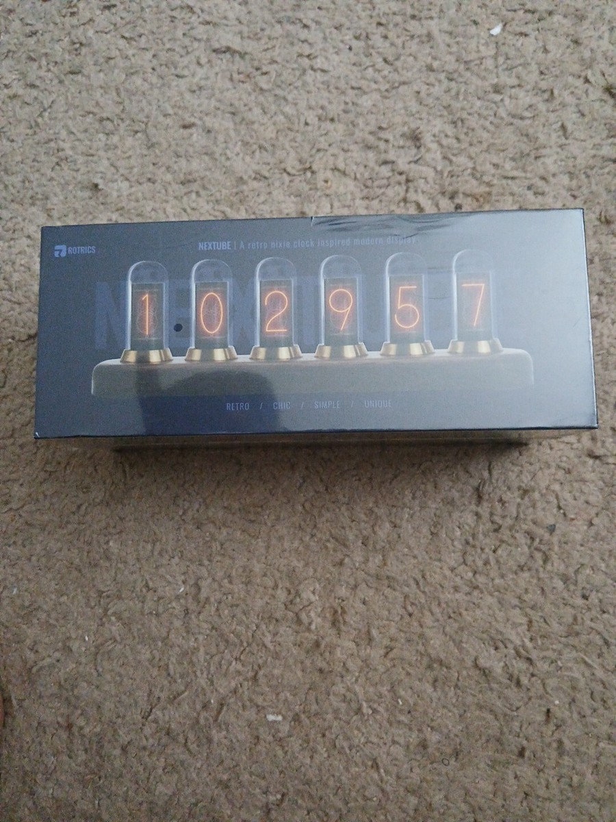 Nextube - A retro nixie clock inspired modern display | eBay