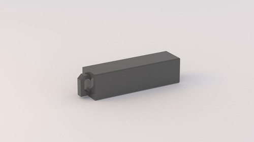 BLACK EDC Cash Stash Keychain | Pill Case | Drug Holder & Container | 3D Printed - Picture 3 of 8