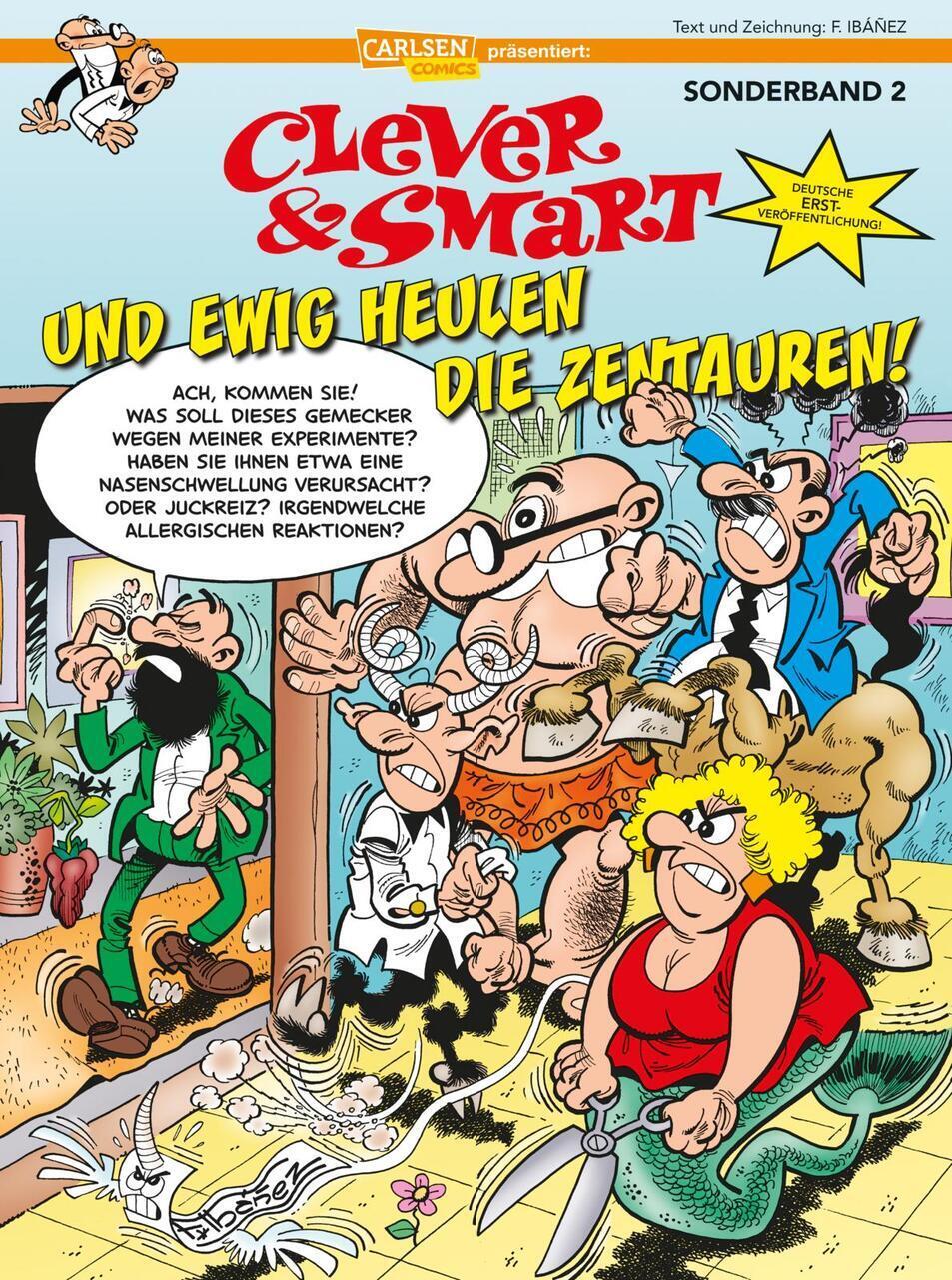 Thumbnail - Francisco Ibáñez / Clever Und Smart Sonderband 2: Und Ewig Heu