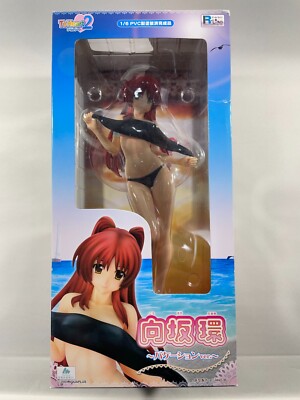To Heart 2 Kousaka Tamaki Vacation ver Black 1/6 Scale Figure PVC Used