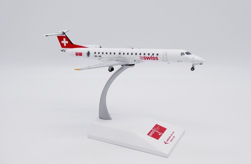 Swiss EMBRAER ERJ-145LU Reg: HB-JAK JC Wings Scale 1:200 Diecast model XX20441 - Picture 9 of 12