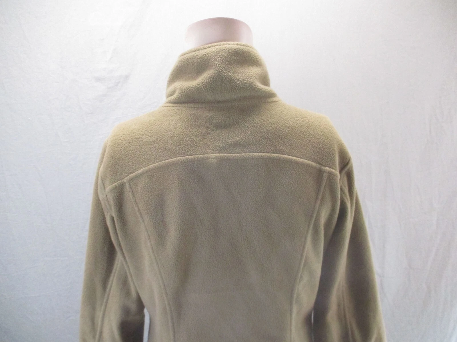 burton dryride full zip stand collar fleece athletic jacket