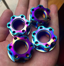 1pcs Thread Pitch 1.5 Titanium M16 / M18 / M20 motorcycle Rear Axle Nuts