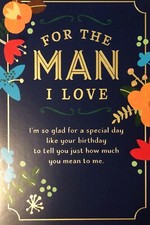 Happy Birthday For The Man I Love Husband Boy...
