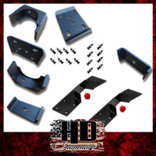 HD Suspension 1997-2003 Ford F150 6" Rear Lowering Flip Kit w/ C-Notch USA Made