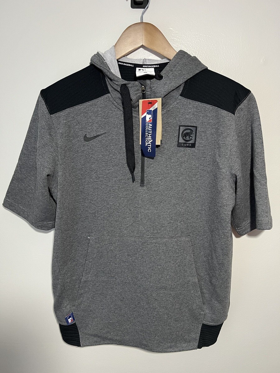 nike baseball short sleeve hoodie