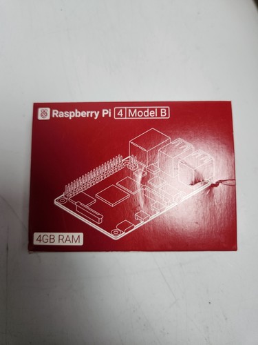 Raspberry Pi 4 Model B 4GB Quad Core 64 Bit WiFi Bluetooth C1208-4GB