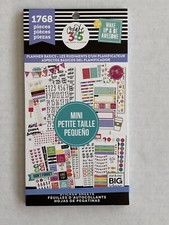  Brand New The Happy Planner Value Sticker Book Mini Planner Basics 1768 Pieces