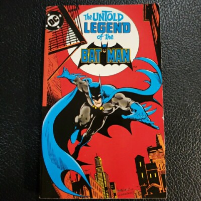 The Untold Legend Of The Batman DC Comics POCKETBOOK Wein Byrne Aparo 1982