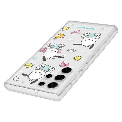 Hello Kitty Pompompurin Bath Clear Jelly Cover for Galaxy S25 Ultra Plus Case - Picture 56 of 97