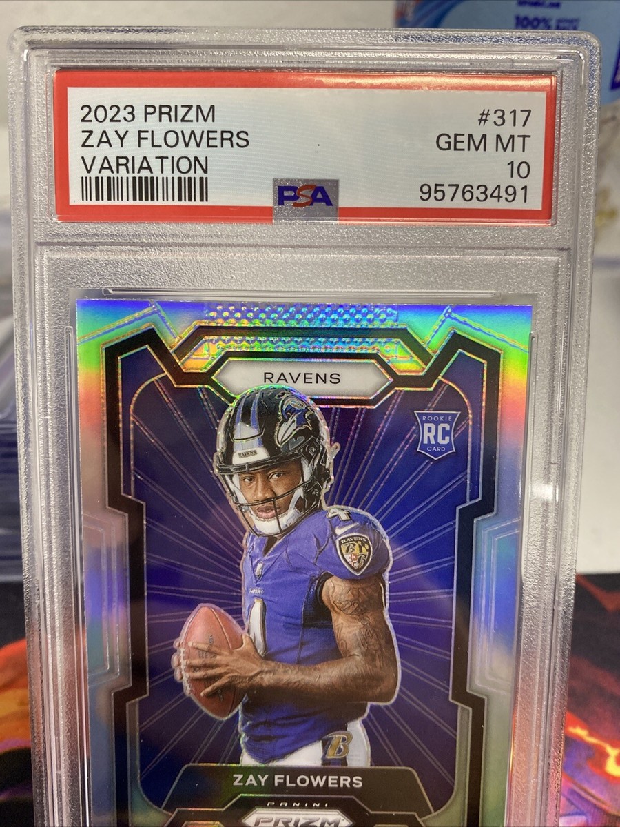 May❣️ 2022 Bowman U Zay Flowers 1st Bowman GMG Graded 10 Gem Mint