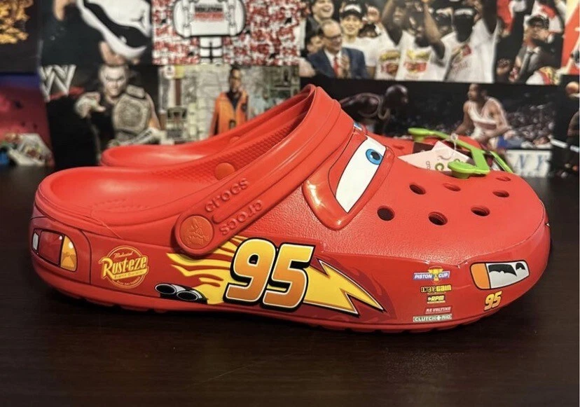Lightning mcqueen crocs adults ebay new arrivals