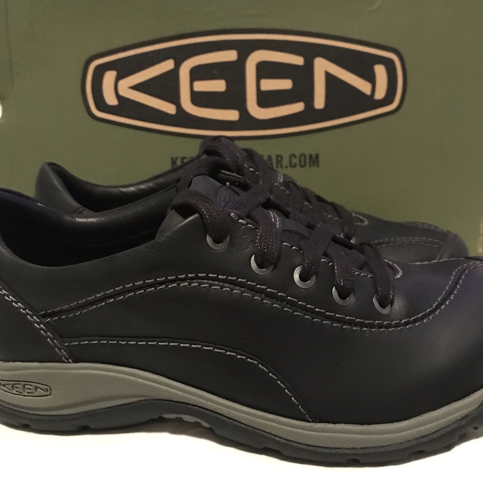 NEW KEEN Scarpe da Ginnastica Donna Taglia 5.5 M Presidio II (2) Nero Grigio 1018314
