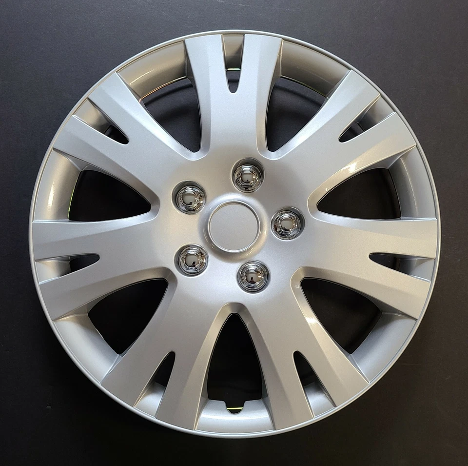 New Wheel Covers Hubcaps Fits 2009-2013 Mazda 6 Silver 16" Set Of 4 - Изображение 2 из 4