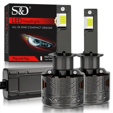 120000LM CSP LED Headlight Bulbs Kit High Low Beam 300W Super Bright 6000K White