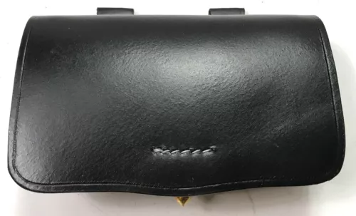 CIVIL WAR US CSA PISTOL REVOLVER .36 Caliber AMMO AMMUNITION POUCH-BLACK LEATHER