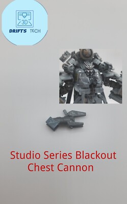 Upgrade Kit Chest Cannon for studio series blackout 08 | eBay