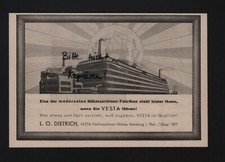 ALTENBURG, Werbung 1934, L. O. Dietrich Vesta...