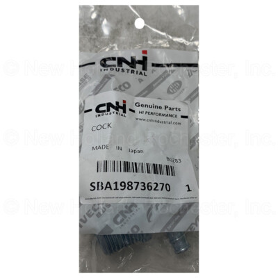New Holland Draincock Part # SBA198736270 | eBay