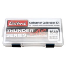 Edelbrock 1840 Thunder Series Avs Carburetor Calibration Kits Jets Springs Rods