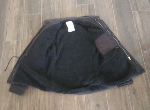 Surplus Army Paratrooper Mens Winter Field Jacket Military M65 Coat Black xl reg - Picture 2 of 5