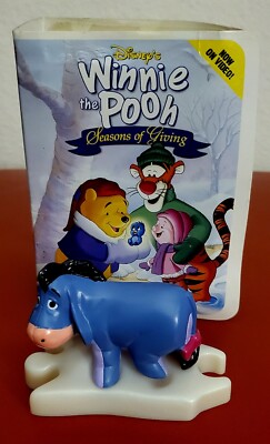 Eeyore Excl Winnie the Pooh Seasons of Giving Disney McDonald's Happy Meal Toy