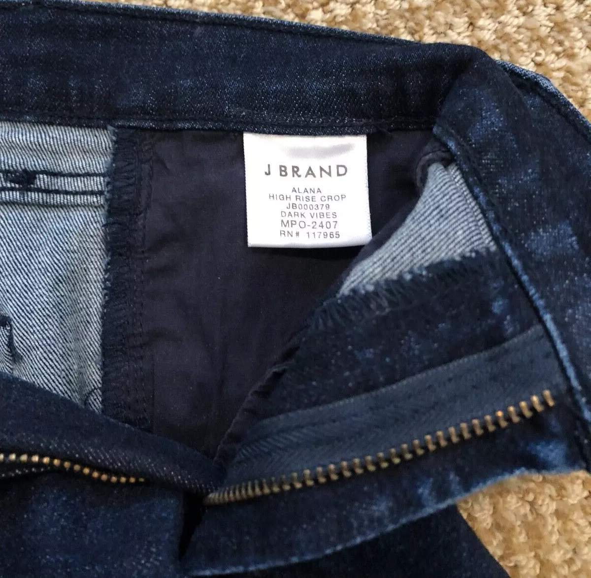J brand alana high rise best sale cropped