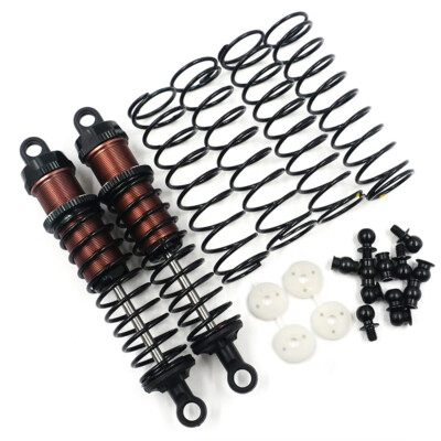Yeah Racing BBG-0090BK Alum Big Bore Go 90mm Damper (2) Black : 1/10 Off-Road