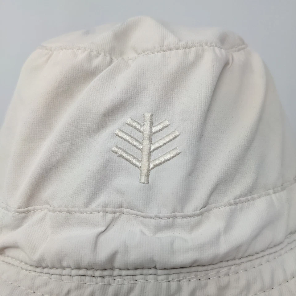 Coolibar Hombre Ala Ancha Sombrero Cubo Beige Talla OS 100% Poliéster Foto 4 de 4