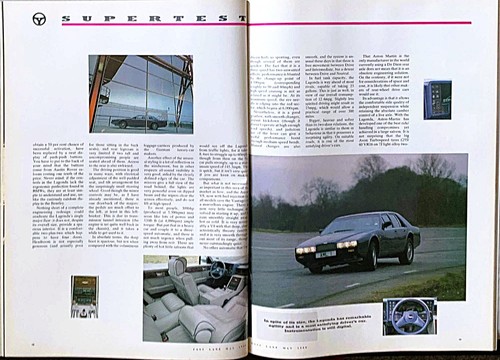 FAST LANE MAGAZINE MAY-1988- Aston Martin Lagonda, Audi Quattro, Delta Integrale - Picture 11 of 17