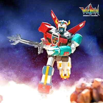 Super7 Ultimate Figur Voltron Classic Chrome Defender of the Universe Neu OVP