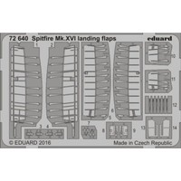 MW22 Eduard 72640 Spitfire Mk.Xvi Landing Flaps 1/72 Pe Set For Eduard