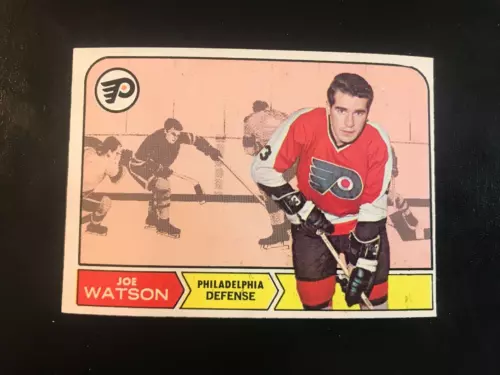 1968-69 O-Pee-Chee Hockey - Joe Watson #90 - Philadelphia Flyers - NMNT