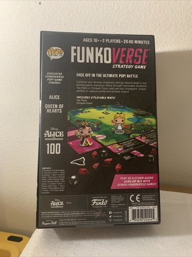 Funkoverse 2021 Alice In Wonderland Disney Strategy Game CHASE FUNKO POP RARE - Picture 2 of 2