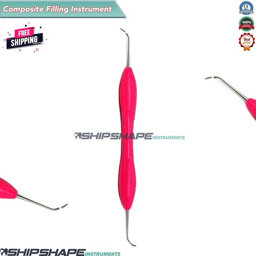 Composite Placement Instruments Restorative Filling Silicone Handle Dental Kit - Bild 7 von 11