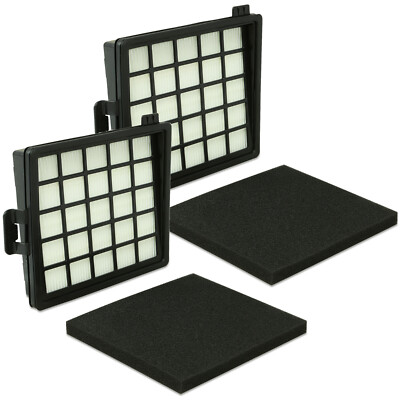 2er - Pack Filter geeignet Philips FC 8071/01 Easylife Staubsauger Abluft FC 807
