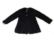 Me Jane Black Faux Fur Winter Coat Size L
