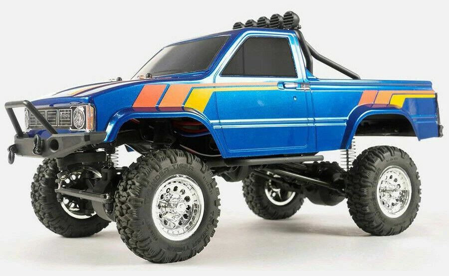 Thunder Tiger TOYOTA Hilux 1/12 PICK-UP Truck RTR Blue Black Red U.S Regulations - Image 2 of 4