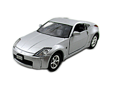 Nissan Fairlady Z ミニカー JC065 シルバー NISSAN FAIRLADY Z SILVER WELLY 1/38 DIECAST CAR COLLECTOR'S MODEL