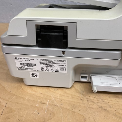 Epson DS-7500 Flatbed High Speed A4 Document Scanner Tested Working UNIT ONLY - Afbeelding 7 van 7