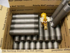 1" x 4" Pipe Nipple A/SA106B Carbon Silicone Steel Lot of 22