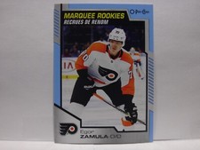 2020-21 Upper Deck Series 2 Hockey O-Pee-Chee Marquee Rookies- Egor Zamula -Blue