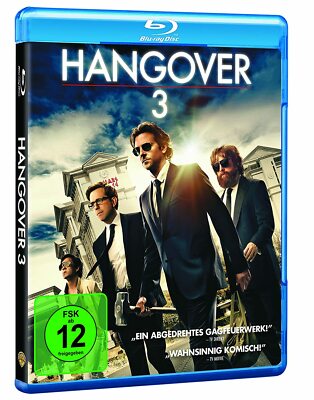 THE HANGOVER 3 - DEUTSCHE BLU-RAY - NEU+OVP - BRADLEY COOPER - ZACH GALIFIANAKIS