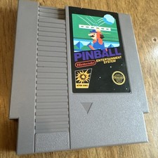 Nintendo NES PINBALL 5 Screw Variant with Dust Sleeve 1987