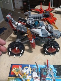 LEGO Legends of Chima Wakz' Pack Tracker Set 70004 664 Pieces Ages 8-14