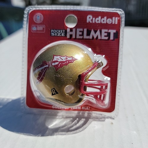 Riddell Pocket Pro Football Helm Florida State Seminoles TRADITIONELLER Stil - Bild 1 von 2