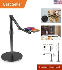 Ergonomic Overhead Phone Mount - Adjustable Stand for Video Recording  Teaching
